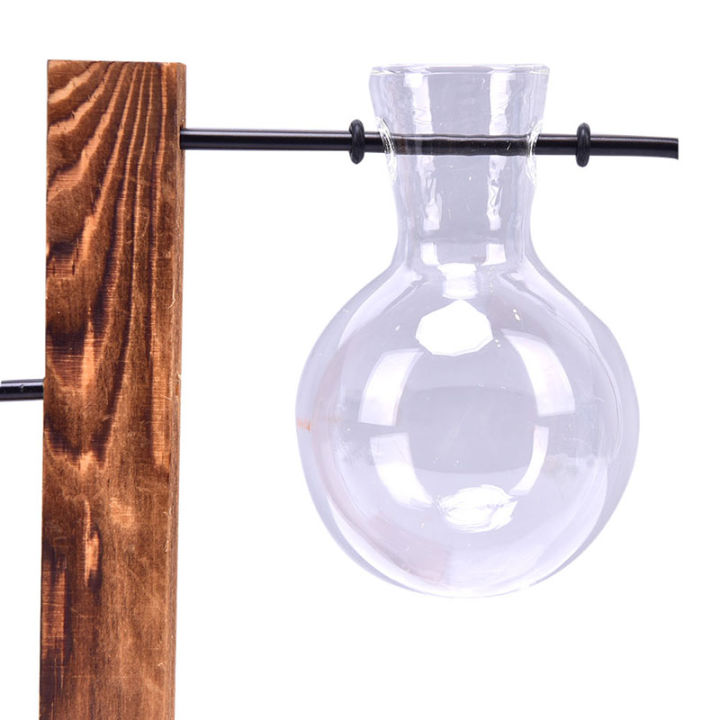 Plant%20Glass%20Vase%20Hydroponic%20Flower%20Pot%20Wooden%20Frame%20Stand%20Terrarium%20Home%20Decor%20-%20Image%205
