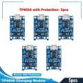 TP4056 1A Battery Charging Module with Protection-Micro B USB. 