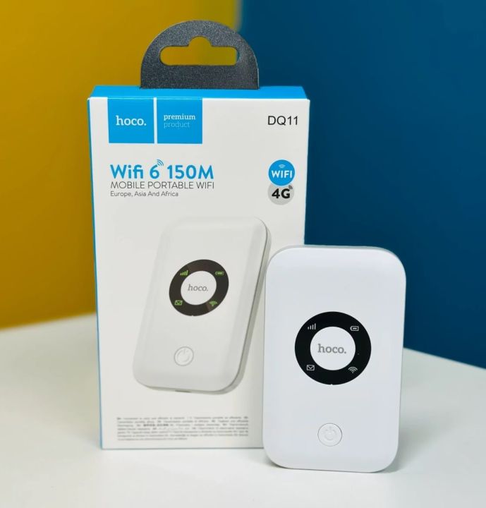 HOCO DQ11 4G Portable WIFI Router WiFi 6 All Bd Sim Support Pocket ...
