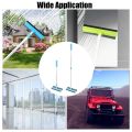 2 In 1 Car Windshield Wiper Foam Washer Brush Mop Window Glass Scraper Cleaner Household Cleaning Squeegee Sponge Telescopic Rod. 