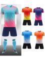 Football ching suit short eee men's and women's adult children's football ching primary school students training competition team form printing.