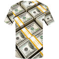 Dollar T Shirt Men Money Tshirts Gothic 3d Funny Interesting T Shirts Hip Hop Tshirt Cool Mens Clothing 2023 New Summer Top. 