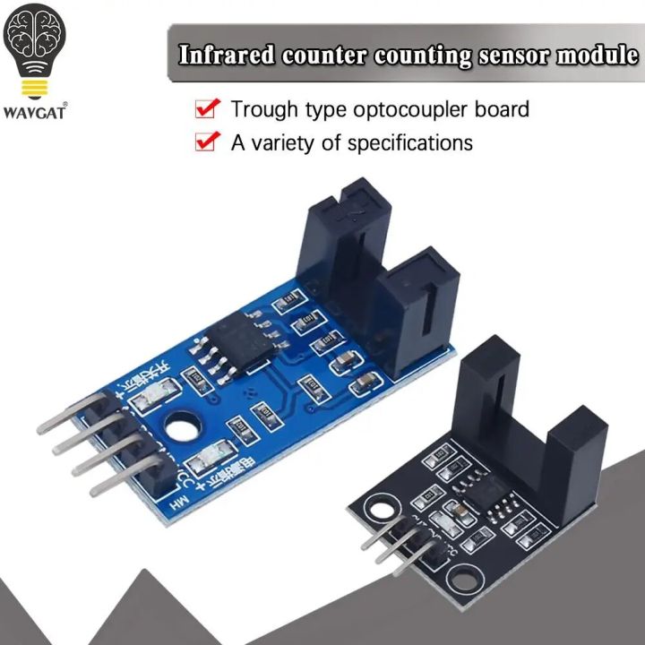 Speed Sensor Module Tacho Sensor Slot-type Optocoupler Tacho-generator ...