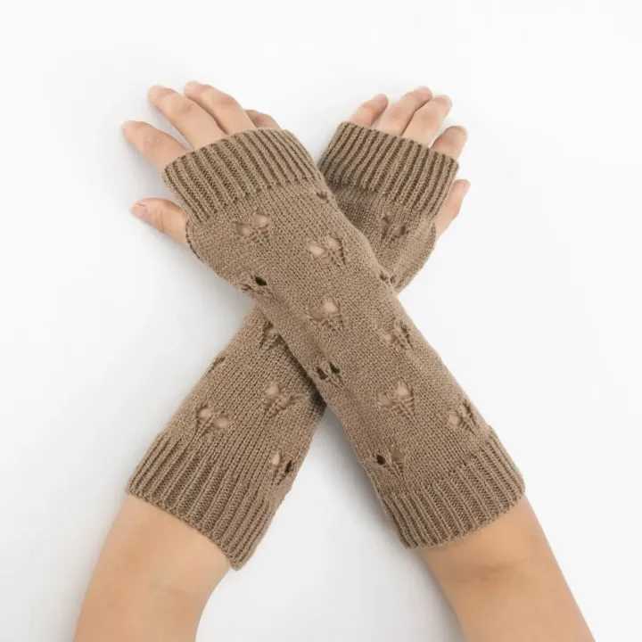 Knitted%20Winter%20Fingerless%20Gloves%20for%20Women%20Y2K%20Cute%20Long%20Sleeve%20Gloves%20Solid%20Color%20Hand%20Arm%20Warmer%20Clove%20Girls%20-%20Image%206