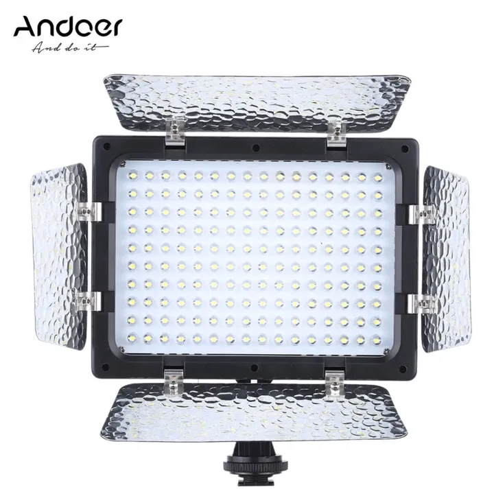 W160%20Video%20Photography%20Light%20Lamp%20Panel%206000K%20160%20LEDs%20for%20DSLR%20Camera%20DV%20Camcorder%20-%20Image%207