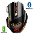 Laptop mouse, suitable for light RGB mute mark computer ergonomic rechargeable wireless mouse Bluetooth game mouse Cheng Xue Maoz with back. 
