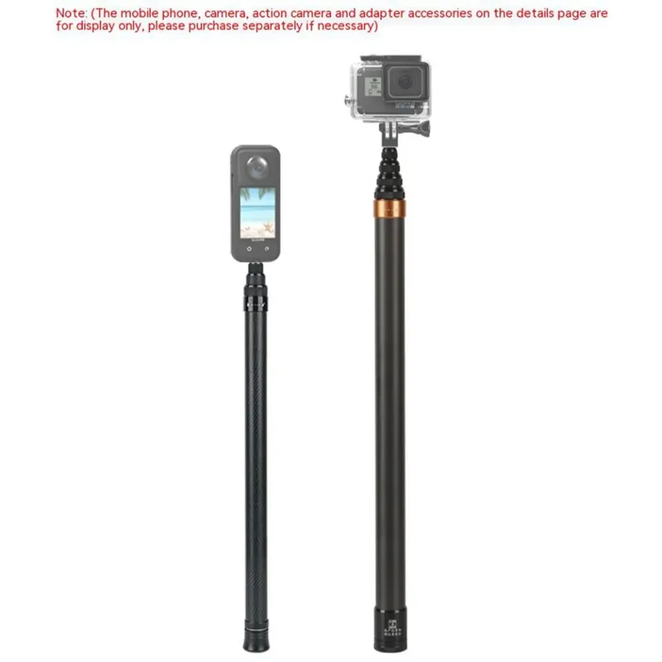 For Insta360 One X3 Accessories Carbon Fiber Selfie Stick for