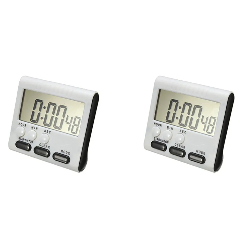 Digital Eieruhr / Kuechentimer Timer mit Lauter Alarm, Blau
