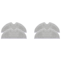 OUMERY 4Pcs Full Cover Design Mop for Xiaomi Mijia 1C 1T F9 D9 Robot Vacuum-Mop Dry Wet Mop Cloth Parts Water Tank Rags. 