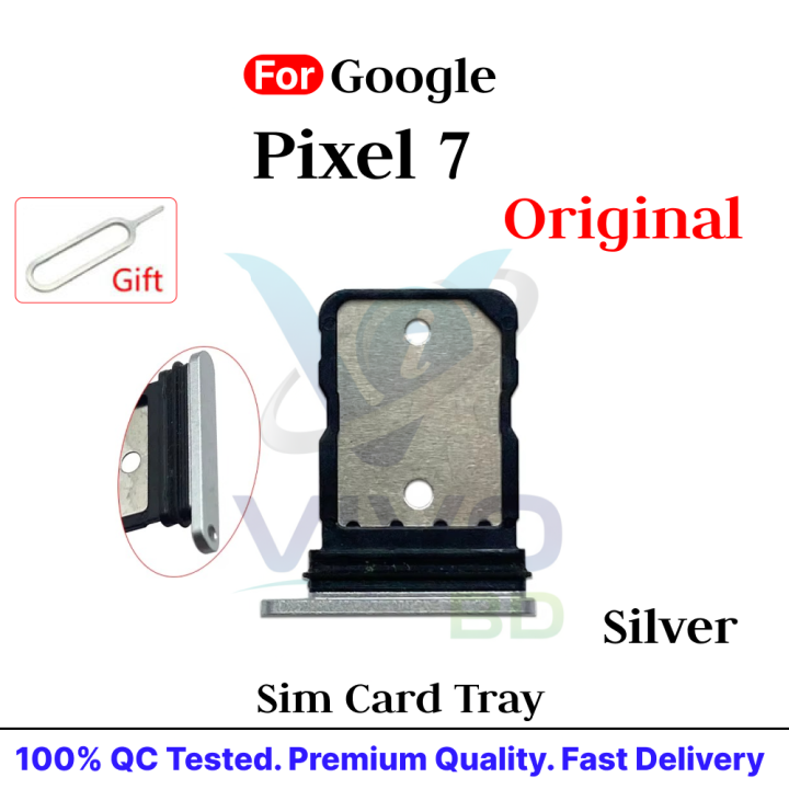 For%20Google%20Pixel%207%20SIM%20Card%20Tray%20Holder%20with%20Sim%20Ejector%20Pin%20Replacement%20Parts%20-%20Image%202