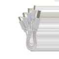 8PCS 9V Rechargeable Li-Ion Battery USB Charging 6F22 Li-ion Square Battery for Metal Detector KTV Microphone Toy Multimeter.