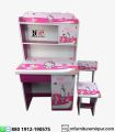 Hello kitty Girl Kids Reading Table with Chair. 