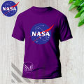 Nasa graphic t shirt Premium cotton round neck short sleeve. 