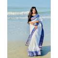 Fashionable Arong Cotton Tangail Saree for Women with Running Blouse Piece - Comfortable and Suitable for All Seasons. 