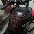 3D Bike Motocycle Sticker for Oil Fuel Tank, Motorcycle Bike Tank Pad Protector Scratch proof.