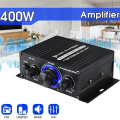Wireless HiFi Stereo Audio Power Amplifier 200W+200W Audio Power Amplifier with RCA Input. 