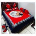 8 Pcs Set King Size Cotton Bed Sheet.