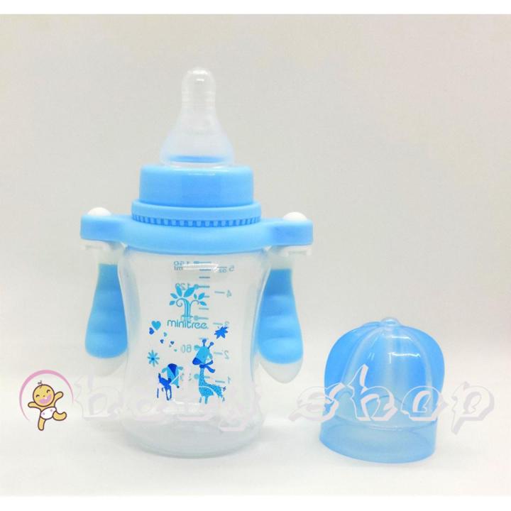 Minitree New Design High Quality Plastic Bottle Baby Feeder (3 month+) -150ml