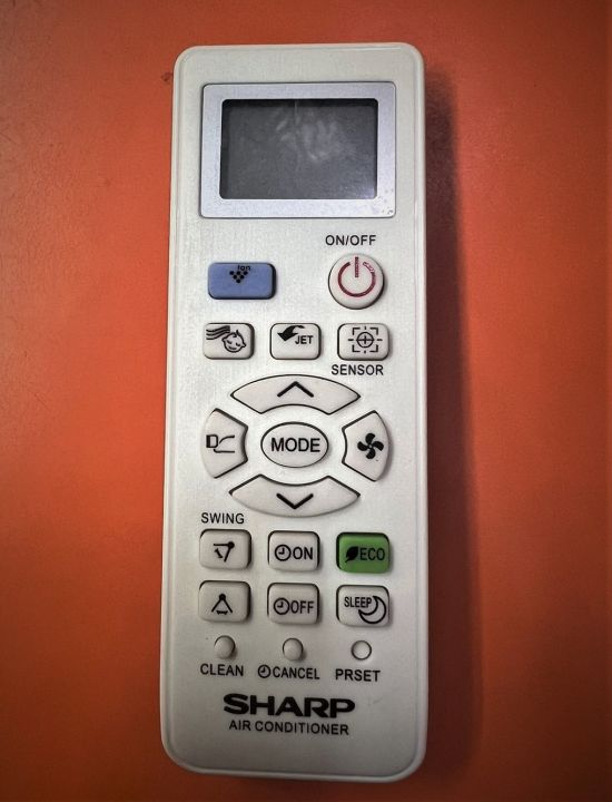 SHARP AIR CONDITIONER REMOTE CONTROL