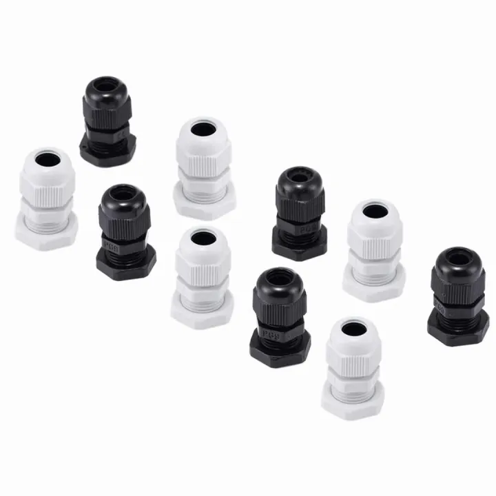 2Pcs-%20PG9%20PG-9%20Waterproof%20Plastic%20Cables%20Gland%20Connector%20Joint%204-8mm%20Adjustable%20With%20Lock%20Nut%20Cables%20Glands%20Machine%20Control%20Box%20Distribution%20Panel%20-%20Image%208