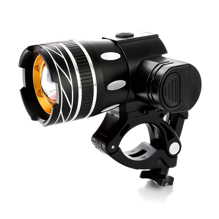 USB Rechargeable High LED Front Light for & Road Bicycles, Ideal for Night Safety