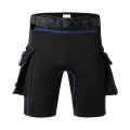 3mm Neoprene Wetsuit Tech Shorts Submersible Load Weight 2 Pocket Pants Bandage Pant Scuba Diving Equipment Accessories. 