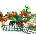 Mini Animal Zoo- Exclusive Animal Play Sets With More Than 25 Pcs Animal, Fence, Tree Etc. Learning. 