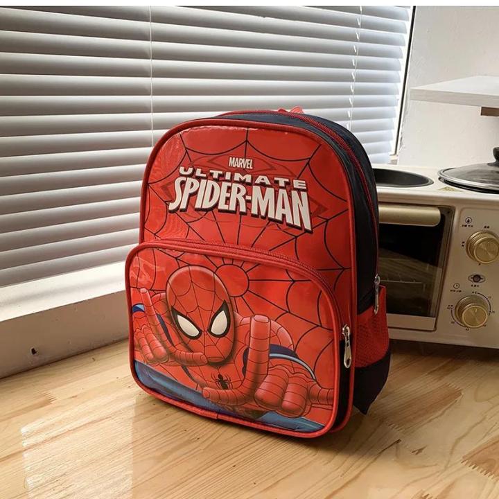 Disney%20Spiderman%20Children's%20Kindergarten%20Bags%20Boy's%20Backpack%203--6%20Years%20Old%20Girl%20Child%20Bag%20Baby%20Cartoon%20Children's%20Backpack%20Tide%20-%20Image%204