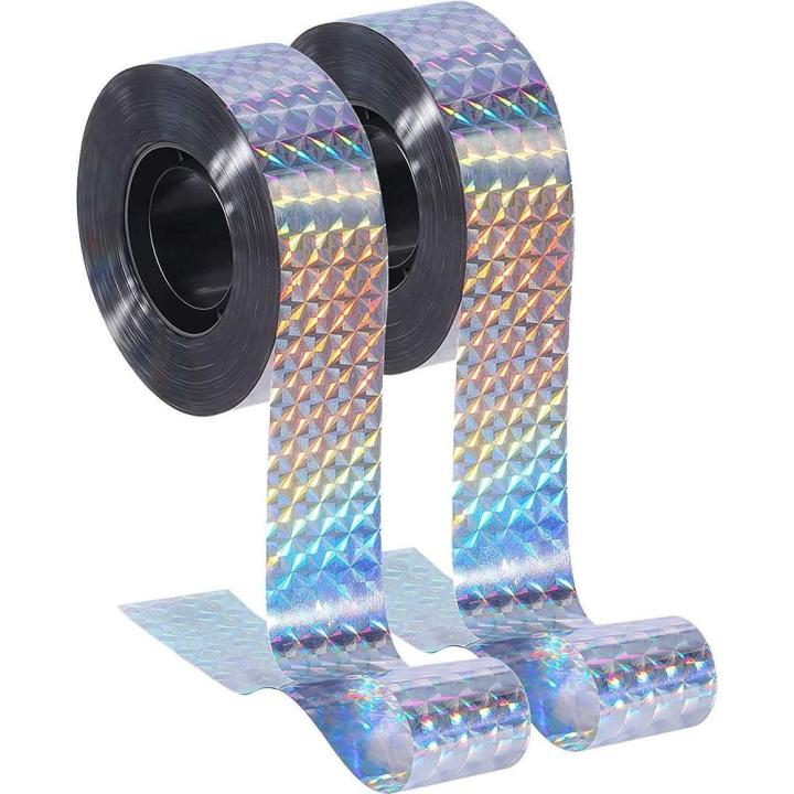 80M Deterrent Tape Scarer Tape Garden Lawn Yard Pigeon Repeller Scare Ribbon