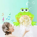 Bath Bubble Machine for Kids Bath Toys Bathtime Shower Bath Wall Toy Musical Bathtub Toy Best Gift for Baby Kids Green. 