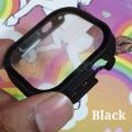 Glass+Case for Apple Watch Ultra 49mm band smartwatch bumper+ Screen Protector Tempered Glass Cover iwatch Series.