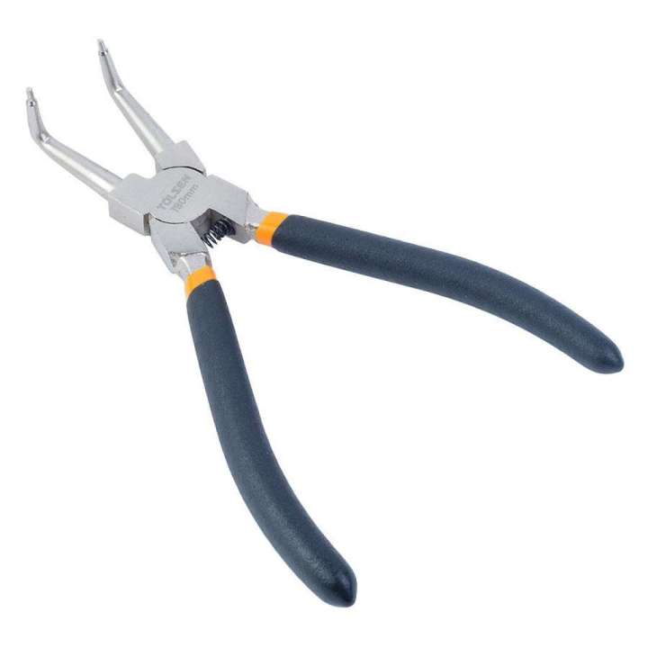TOLSEN%207"%20Internal%20Circlip%20Pliers,%20Bent%20(180mm,%207%20inch)%20Dipped%20Handle%20Model:%2010082%20-%20Image%203