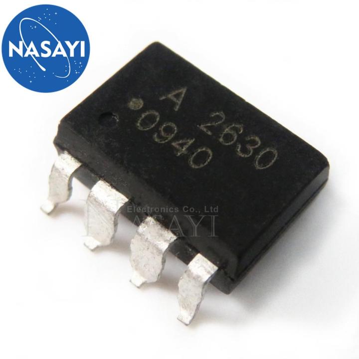 10PCS A2630 HCPL-2630 HP2630 SMD-8