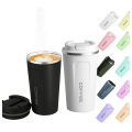 Coffee Cup Portable 510Ml Double Wall 304 Stainless Steel Thermal Flask Vacuum Warmer Leak-Proof Coffee Mug Insulated Travel Mug/Cup with Lid. 