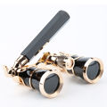 3x25 Vintage Binoculars Telescope Opera Theater Glasses with Retractable Handle Women Girls Telescope Hose Racing Glass. 