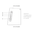 Havit Mx701/M3 Portable Bluetooth Speaker Alarm Clock Wireless Led Display Temperature With Fm Radio Support Aux Tf Usb Music Player - Speaker - Portable Table.