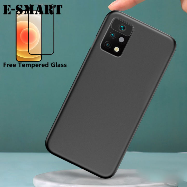 Phone%20Case%20Umidigi%20A11%20Pro%20Max%20Back%20Cover%20+%20Free%20Tempered%20Glass%20Screen%20Protector%20Soft%20Matte%20Silicone%20Umidigi%20A11%20Pro%20Max%20Case%20-%20Image%204
