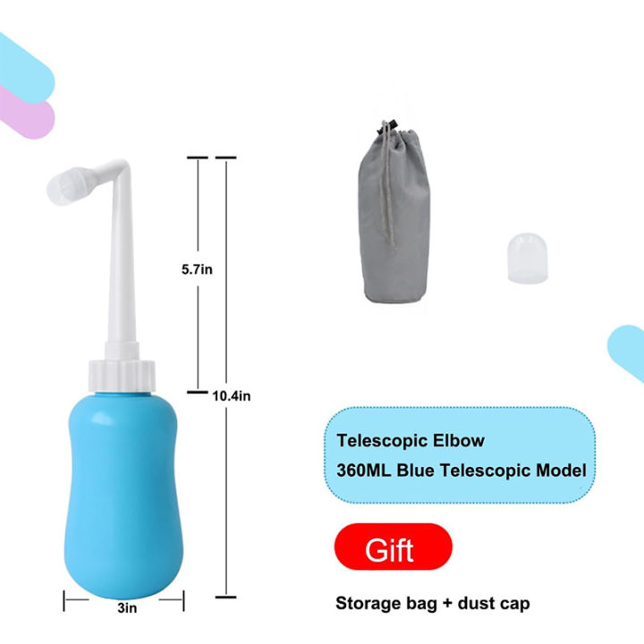 【support】 Peri Bottle Postpartum Perineal Care Portable Travel Bidet Sprayer for Men Handheld Jet for Toilet