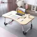Simple bed foldable small table Bedroom bay laptop student dormitory foldable small children lazy computer study desk red pink brown green.