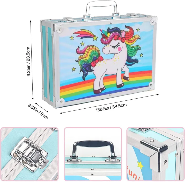 Art%20Set%20145pcs,%20Art%20Supplies%20Set,%20Drawing%20Supplies%20with%20Portable%20Aluminum%20Case%20Art%20Kit,%20Great%20Gift%20Artists%20Drawing%20Set%20for%20Kids,%20Teens,%20Boys,%20Girls,%20Beginner%20and%20Artists%20(Unicorn-Blue)%20-%20Image%205