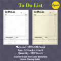 100 Sheets of To Do List by OXYNOTE. 
