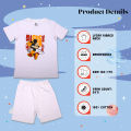 Citizen Glamour Cotton T-shirt and Pant Set For Kids. 