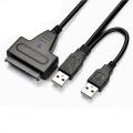 【FUPANG】Hard disk drive 7 15 pin Sata to Adapter cable for inch HDD laptop. 