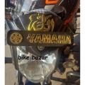 Yamaha All version fz-s v1,v2,v3 fazer front plastic name plate golden colour. 