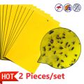 Double-sided insect trap tea garden orchard blue stained trips yellow trap trap yellow plate insect stickers gardening Sticky Trap. 