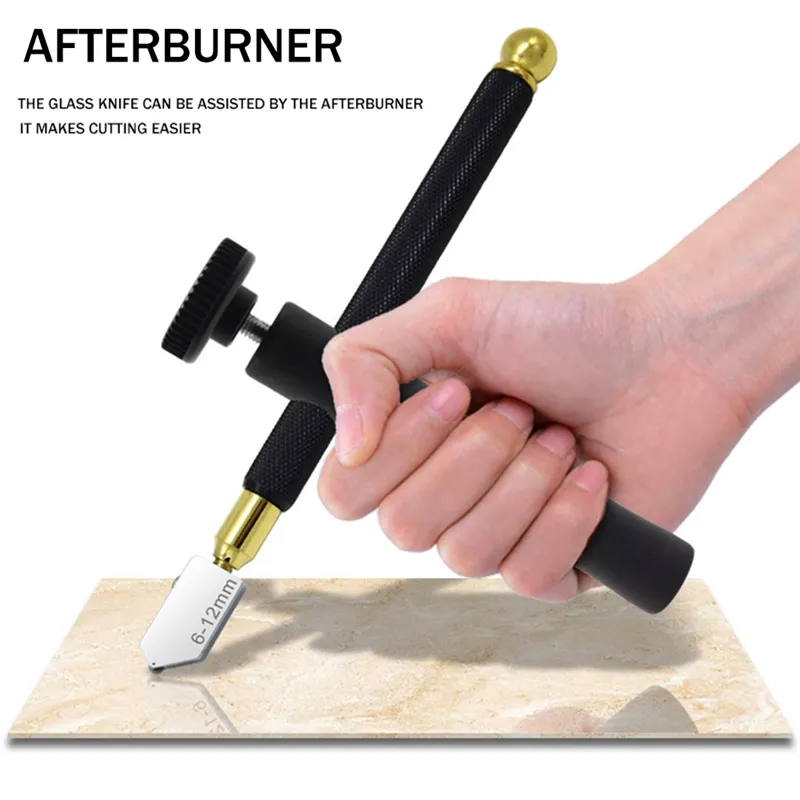 Glass Cutting Tool Wite Carbide Tip Scriber,Steel Ruler,3