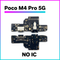 Original USB Charging charger dock board port for Xiaomi Poco M4 X4 F4 Pro GT 5G 4G IC Mic Microphone USB Port ribbon flex Cable Phone Tail plug Data cable signal interface. 