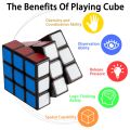 Qy Speed Cube Rubik'S Cube 3X3X3 Puzzle Toy - Rubiks Cube.