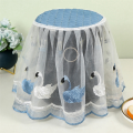 2pcs Oil-Proof Air Fryer Dust Cover 25x25x25cm Blue-Swan. 