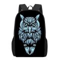 Cool Animal Owls Pattern School Bags for Boys Girls 3D Print Kids Book Bags Teenager Laptop Backpacks Casual Travel Rucksack. 